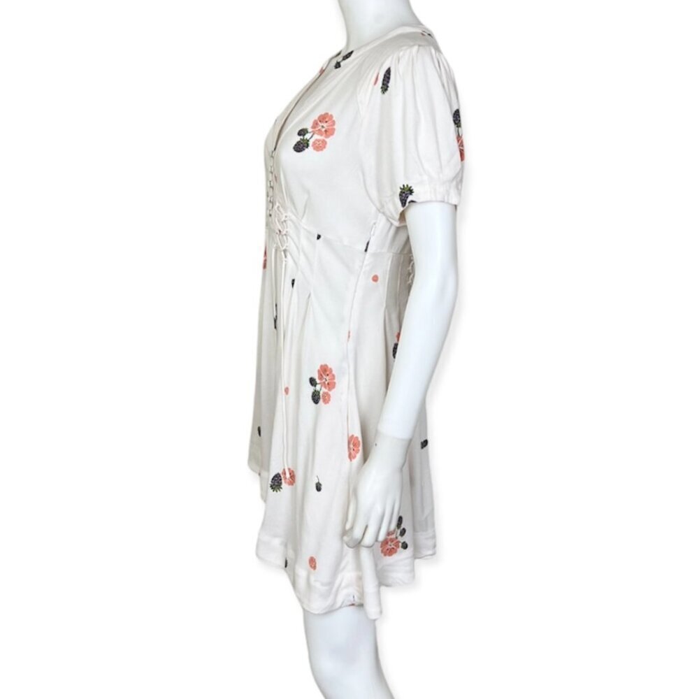 Free People Dream Girl Mini Dress - sz 2 - Picture 9 of 11